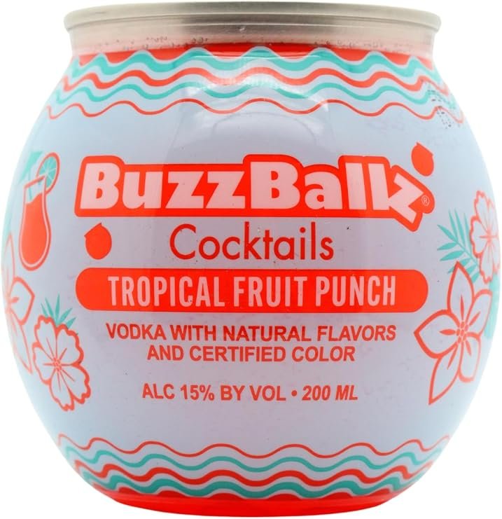 71uOoP4I89L._AC_SY741_ Buzzballz Cocktails Tropical Punch 200ml 15% ABV 24 x 20cl - Image 1