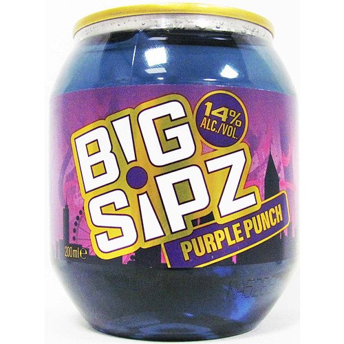 835184 Big Spiz Purple Punch 14% 200ml 200ml × 24 × 1 - Image 1