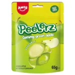 Amos Peelerz Gummy Green Apple  65g x 12 x 1