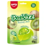 Amos Peelerz Gummy Kiwi Sweets (Halal) 65g x 24PK