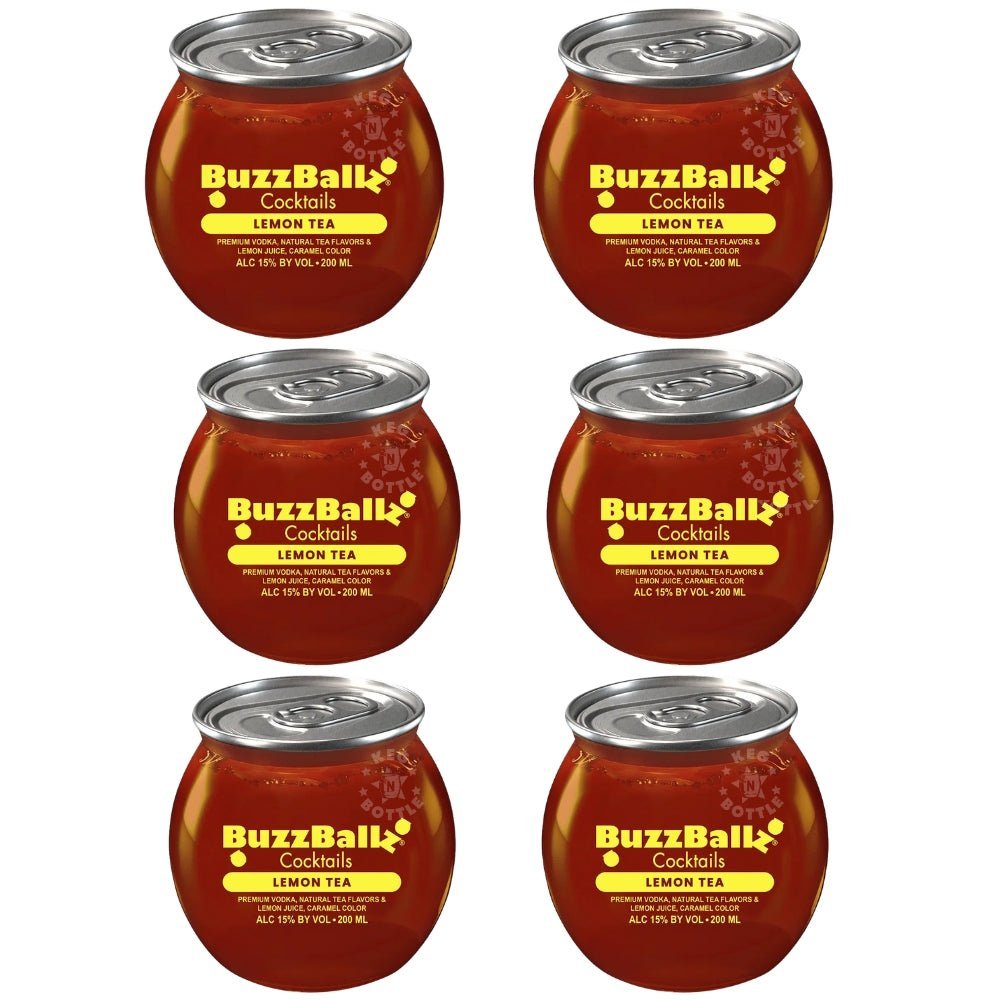 R BUZZBALLZ BERRY ENG LEMON TEA 12 PACK 12 x 200ml - Image 1