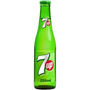 7 Up Glass Bottle 250ml x 24 x 1