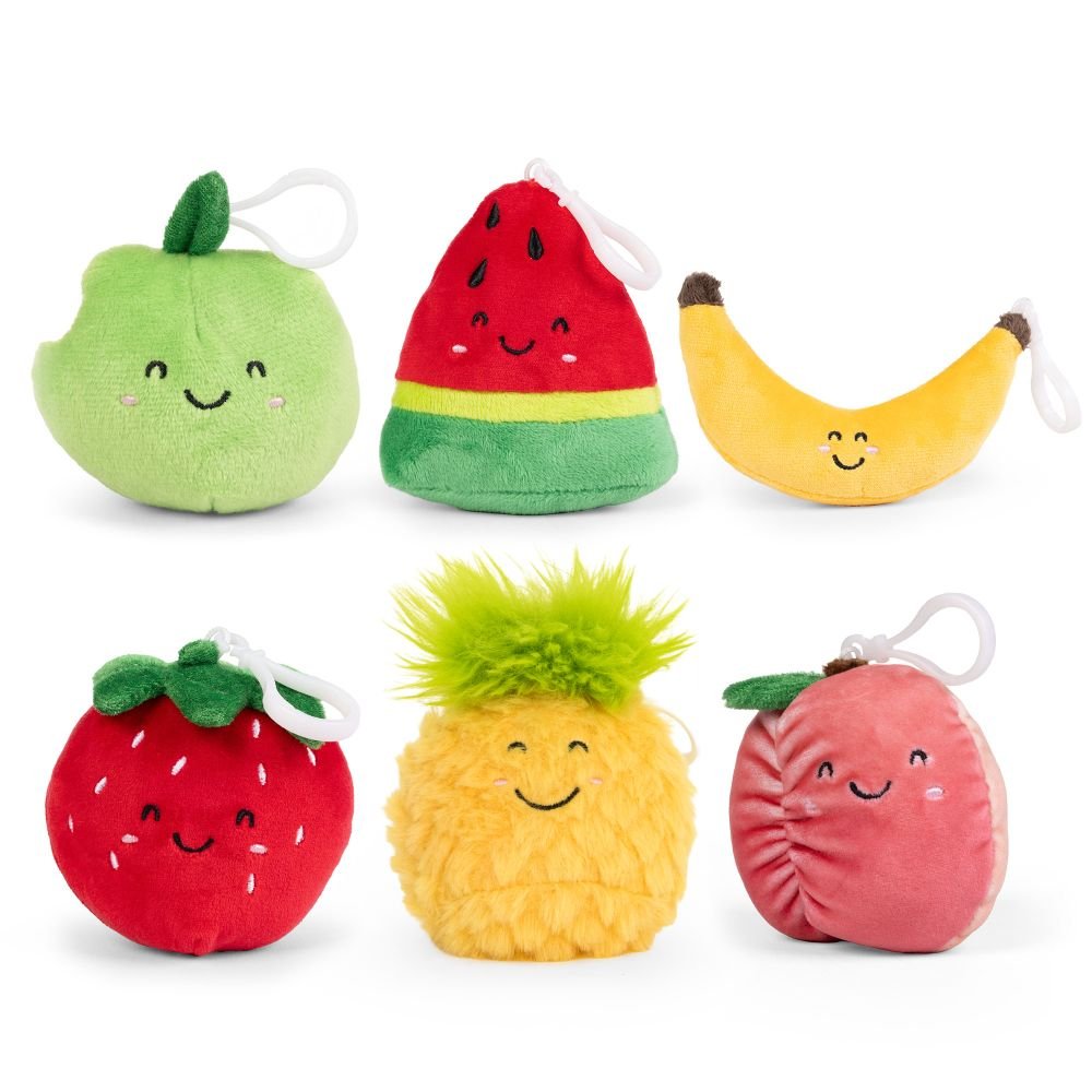 mediumAN06FTK LITTLE Living Nature Clips Fruit Plush Keyrings Age Range 12 Months + 6.50 x 12.00 x 7.00 cm - Image 1