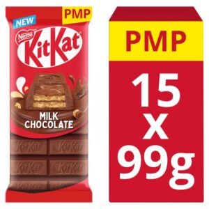 KitKat Milk Chocolate Sharing Bar £1.50 PMP 99g × 15 × 1