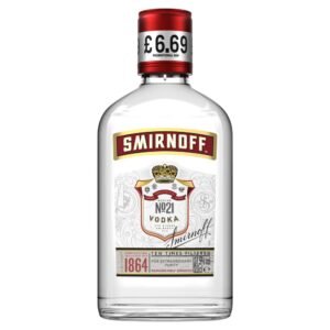Smirnoff No. 21 Vodka 37.5% vol 20cl PMP£6.69 20Cl × 6