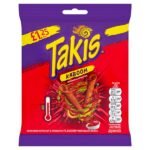 Takis Kaboom Ketchup and Sriracha Flavour Corn Snack 55g × 21 × 1