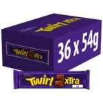 Cadbury Twirl Xtra Duo Chocolate Bar 54 g 54g × 36 × 1