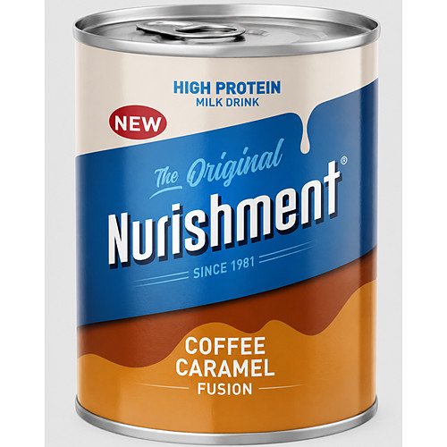 837331 Nurishment The Original Coffee Caramel Fusion Milk Drink 400g 400g × 12 × 1 - Image 1